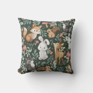Cojín Decorativo Whimsical Woodland Friends