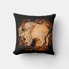 Cojín Decorativo "White Buffalo" original art