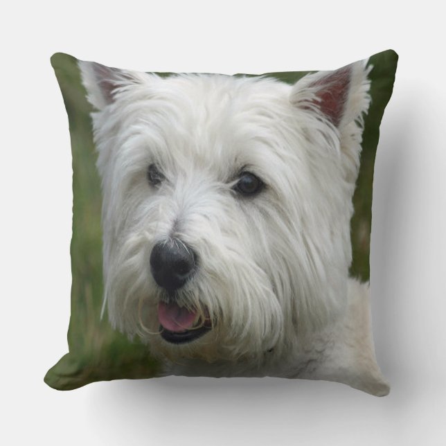 Cojín Decorativo WHiTE WeST HiGHLaND TeRRiER (Anverso)