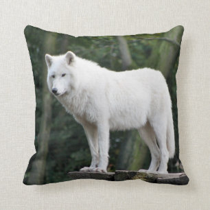Cojín Decorativo White Wolf salvaje