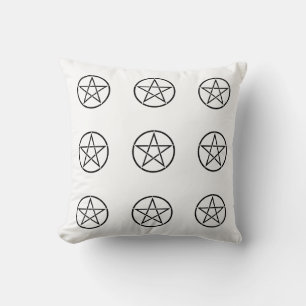 Cojín decorativo Wiccan Pentacle (Pentagram)