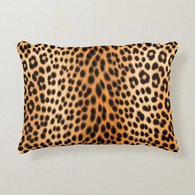 Cojín Decorativo Wild Leopard Energy – Bold Animal Print Fashion (Anverso)