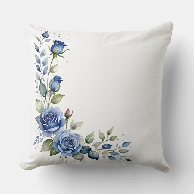 Cojín Decorativo Wild Rosa Waltz (Anverso)