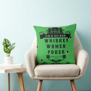 Cojín Decorativo Wild West Americana Poker