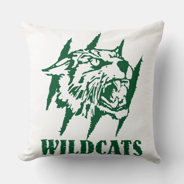 Cojín Decorativo Wildcats de la Unión Wayland #9 (Anverso)