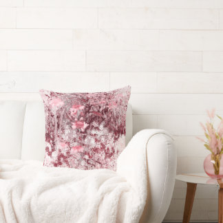 Cojín Decorativo Wildflower Field Impressionism-Mauve