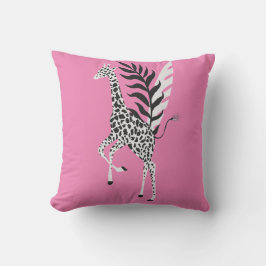 Cojín Decorativo wildlife friendship - Orang Giraffe cushion