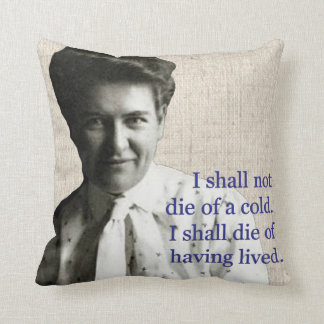 Cojín Decorativo Willa Cather - historia
