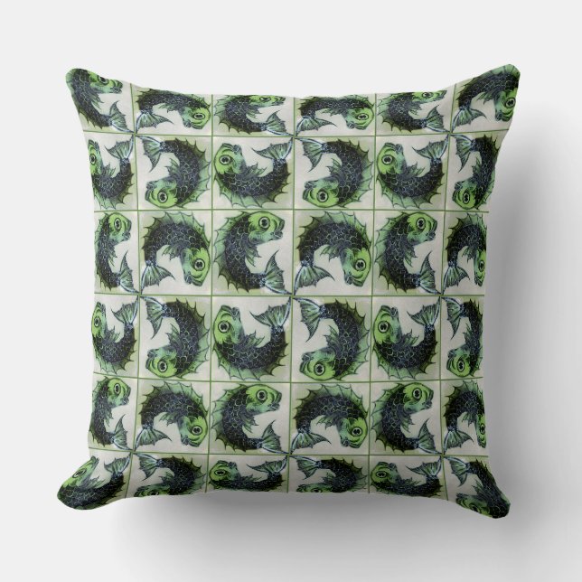 Cojín Decorativo William De Morgan Victorian Cushions (Anverso)