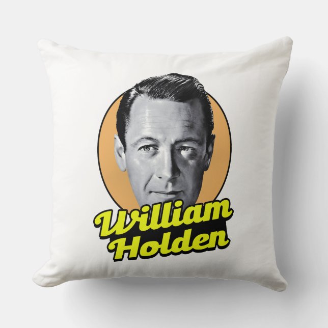 Cojín Decorativo William Holden Classic (Anverso)