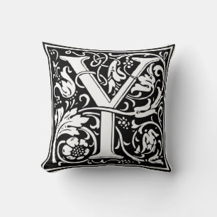 Cojín Decorativo William Morris Alphabet "Y"
