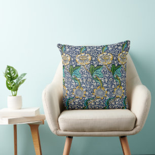 Cojín Decorativo William Morris arroja colores vibrantes de almohad
