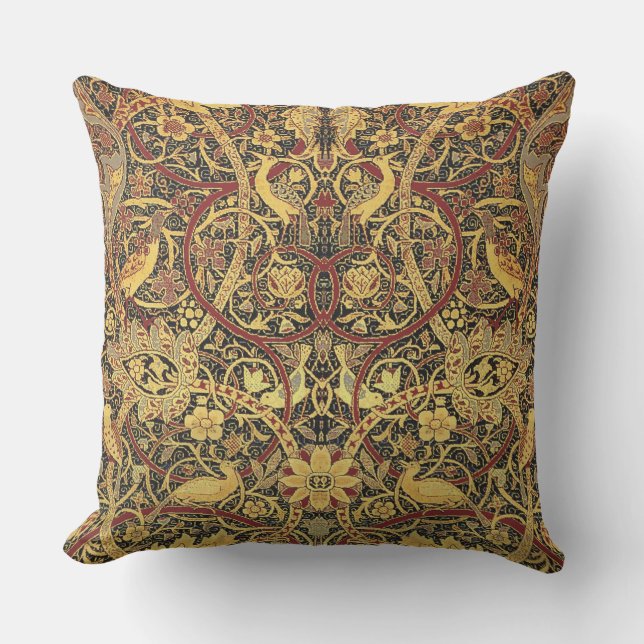Cojín Decorativo William Morris Bullerswood Faux Tapestry (Anverso)