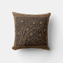 Cojín Decorativo William Morris Campion Cuero Damask