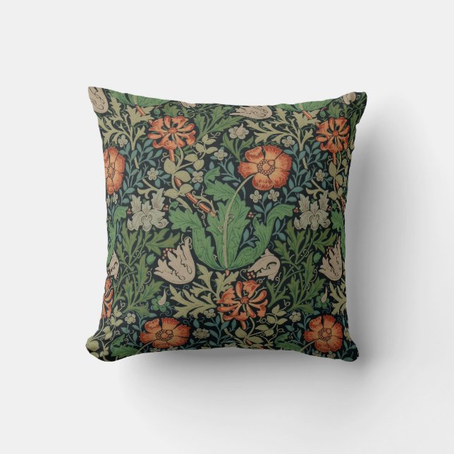 Cojín Decorativo William Morris Compton Wallpaper Classic (Anverso)