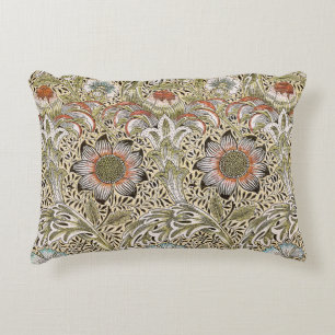 Cojín Decorativo William Morris Corncockle Floral Antiguo