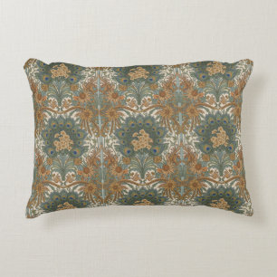 Cojín Decorativo William Morris El Pavo Real Arte Nouveau Vintage
