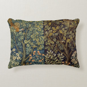 Cojín Decorativo William Morris Faisán Árbol Flor