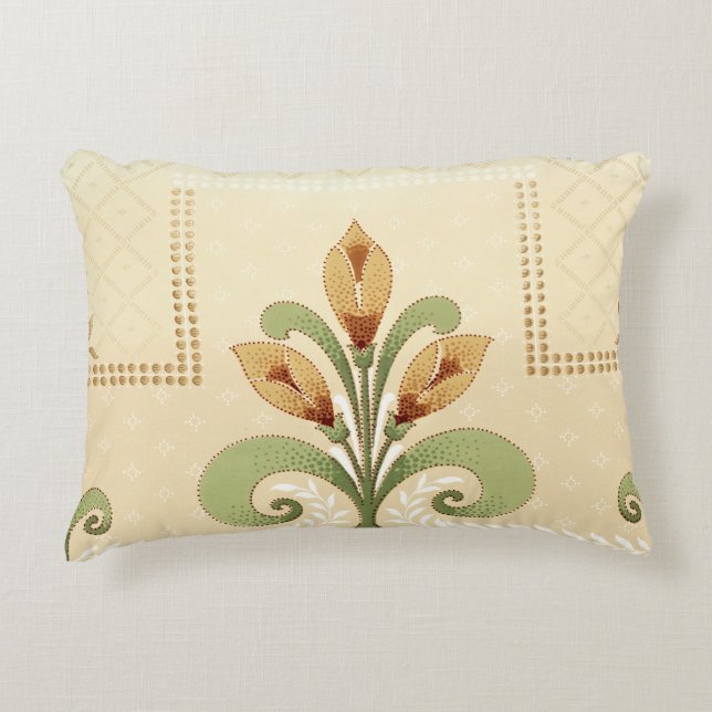Cojín Decorativo William Morris Fila de Lilies Accent Pillow (Anverso)
