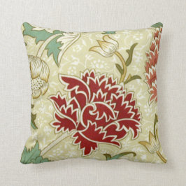 Cojín Decorativo William Morris Fine Red Floral Wallpaper