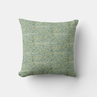 COJÍN DECORATIVO WILLIAM MORRIS GARDEN PALE VERDE FLORES 7