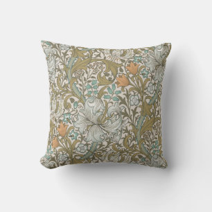 Cojín Decorativo William Morris Golden Lily Blue Gold