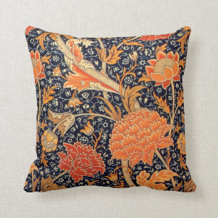 Cojín Decorativo William Morris Naranja Cray