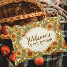 Cojín Decorativo William Morris Personalizado Autumn Sunflower Pati