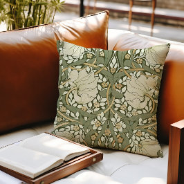 Cojín Decorativo William Morris Pimpernel Patrón de Vintage Pil de