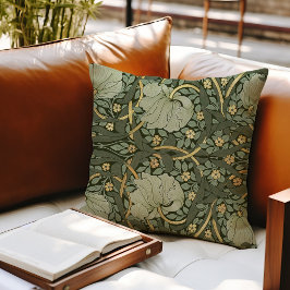 Cojín Decorativo William Morris Pimpernel Patrón de Vintage Pil de
