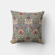 William Morris Snakeshead Diseño Pillow