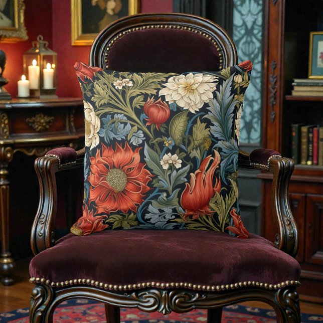 Cojín Decorativo William Morris Styled Floral Pattern (Subido por el creador)