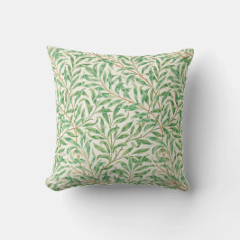 Cojín Decorativo William Morris. Willow Bough Verdor vintage