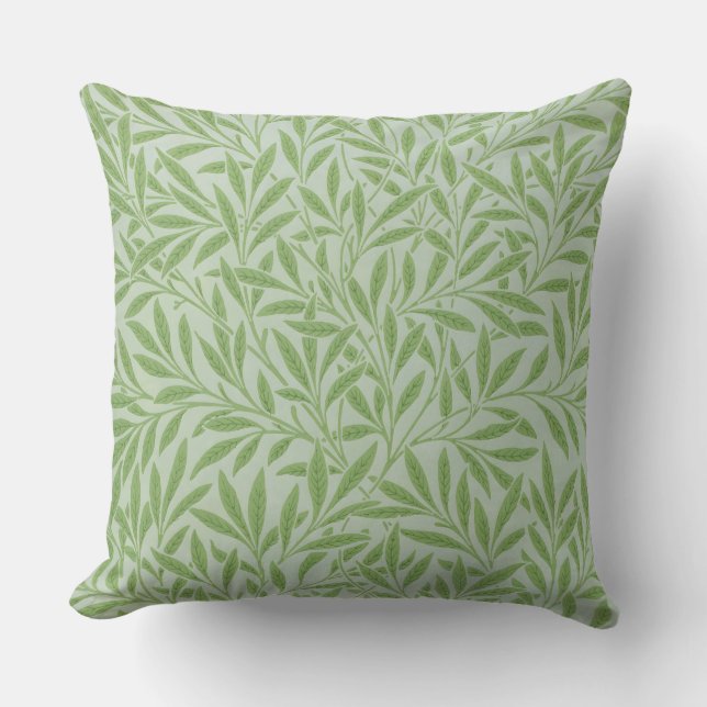 Cojín Decorativo William Morris Willow Flower Classic (Anverso)
