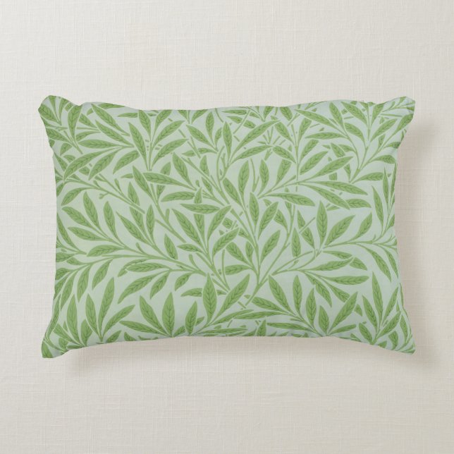 Cojín Decorativo William Morris Willow Flower Classic (Anverso)