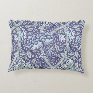Cojín Decorativo william morris windrush azul floral flores
