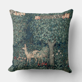 Cojín Decorativo William Morris Woodland Tapestry Deer Stag
