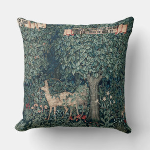 Cojín Decorativo William Morris Woodland Tapestry Deer Stag