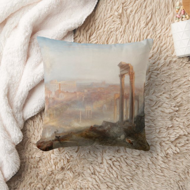 Cojín Decorativo William Turner British - Roma-Campo Vaccino modern (Manta)