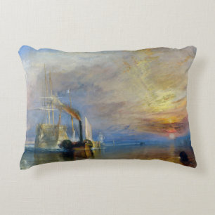 Cojín Decorativo William Turner - El Temeraire luchador
