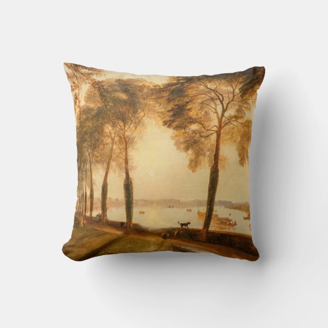 Cojín Decorativo William Turner - Terraza Mortlake (Anverso)