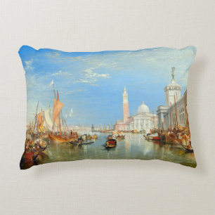 Cojín Decorativo William Turner - Venecia, La Dogana y San Giorgio