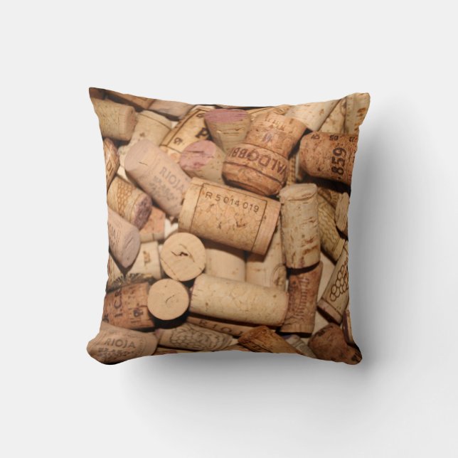 Cojín Decorativo Wine Cork (Anverso)