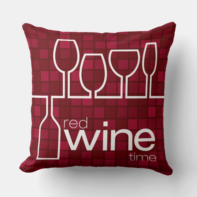 Cojín Decorativo WineTime (Anverso)