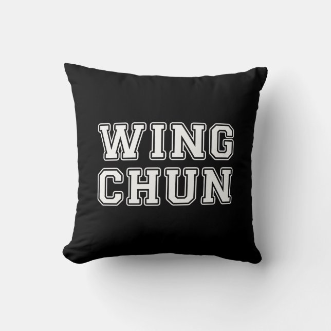 Cojín Decorativo Wing Chun (Anverso)