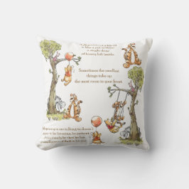 Cojín Decorativo Winnie the Pooh Pillow; la madera de los cien Acre