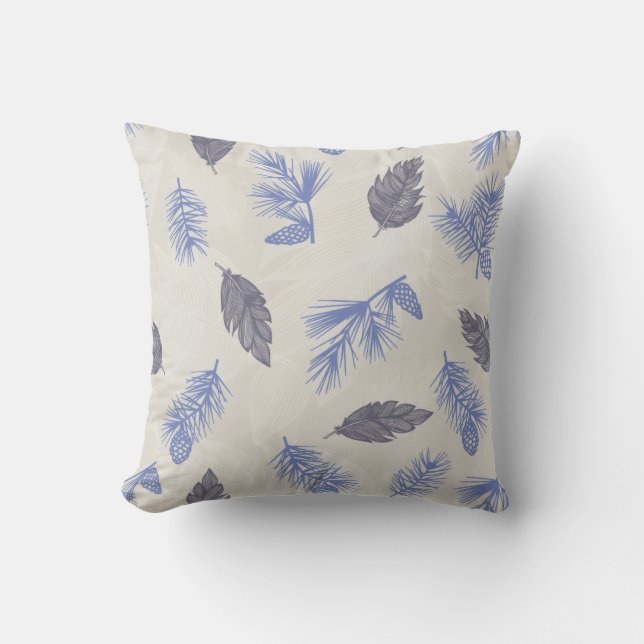 Cojín Decorativo Winter Blues (Anverso)