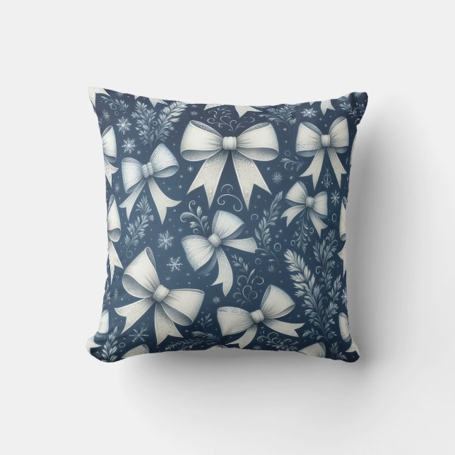 Cojín Decorativo Winter Bows (Anverso)