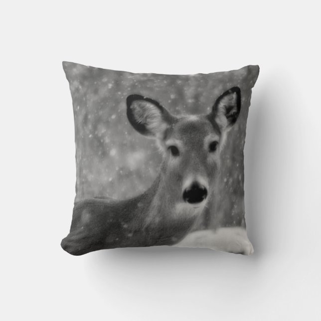 Cojín Decorativo Winter Deer (Anverso)