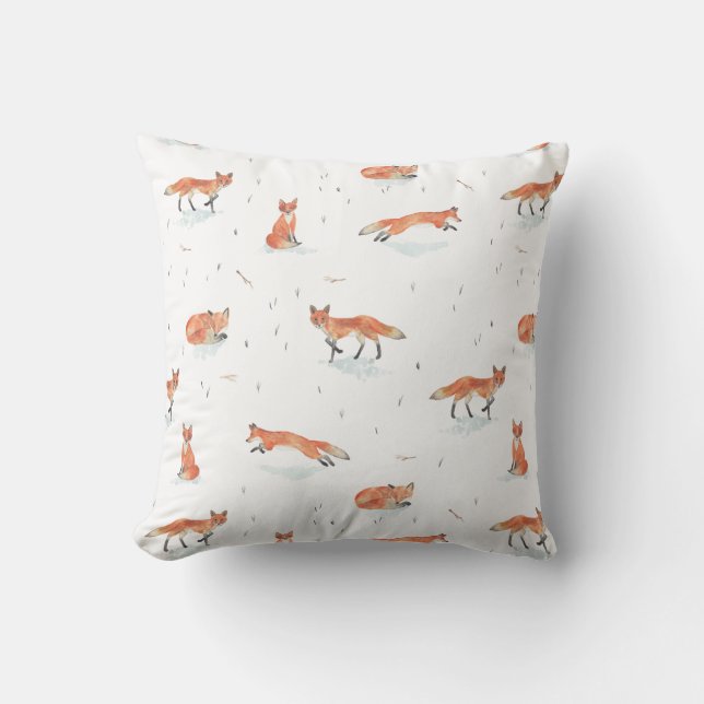 Cojín Decorativo Winter Fox (Anverso)